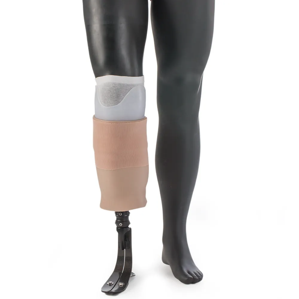 Silipos DuraGel Suspension Sleeve, Reinforced Knee, Mineral Oil Gel, 3 mm