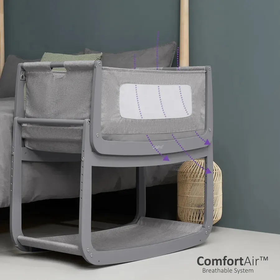 SnuzPod4 Bedside Crib (Urban)