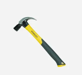 STANLEY CLAW HAMMER F/GLASS HANDLE 16OZ 51-071/STHT51391