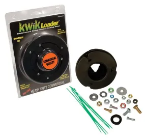 Stens 385-690  Kwik Loader Tri-Pro Trimmer Head, Uses 8&quot; Pre-Cut Trimmer Line from 0.095&quot;-0.155&quot;, Includes Adapters, Bolts and Nuts