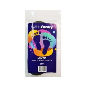 Switch Funky FOOT FILE MIXED GRIT 20PK