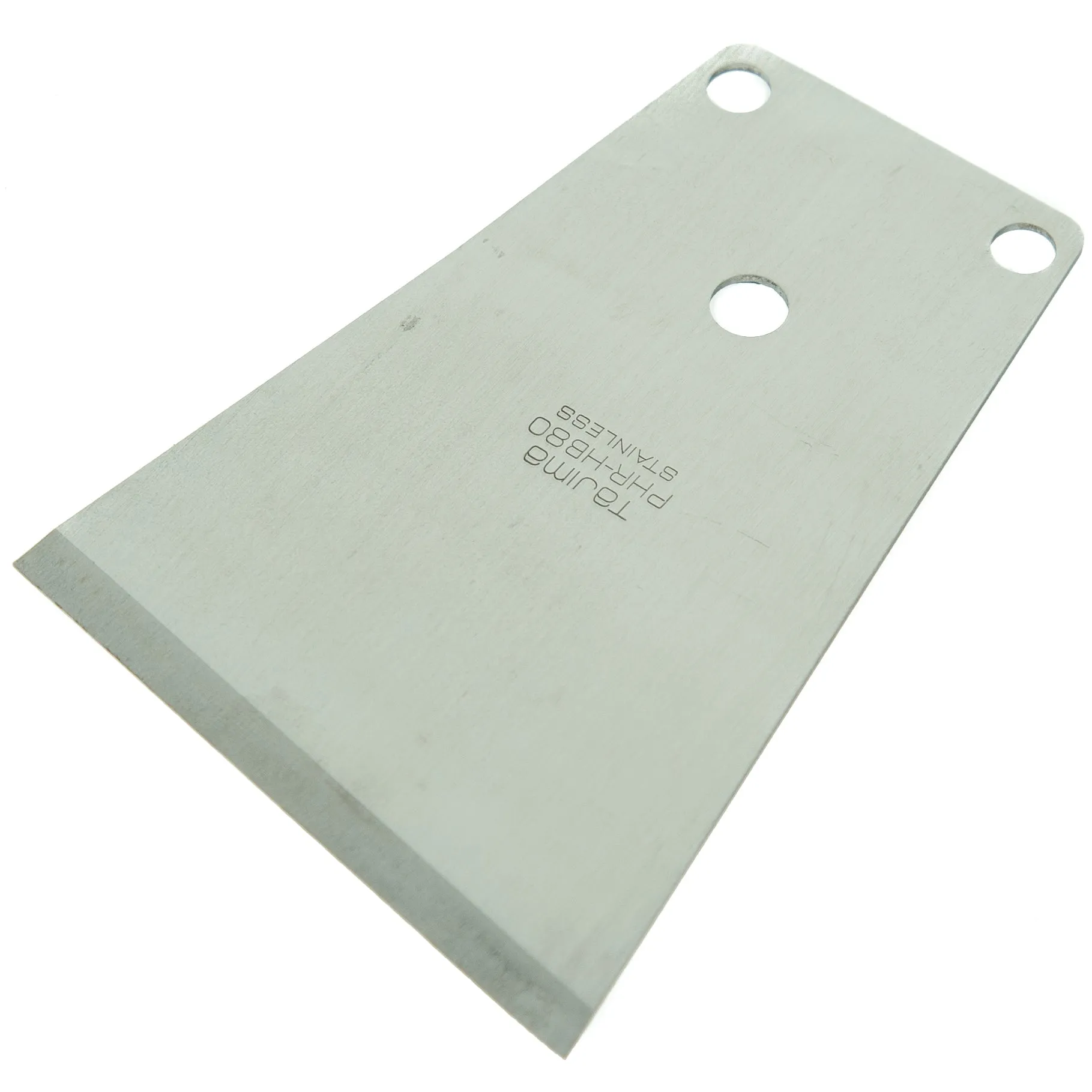 Tajima Scrape-Rite Solid-Core Scraper Replacement Blade Hard Rigid with an Angled Edge 80MM