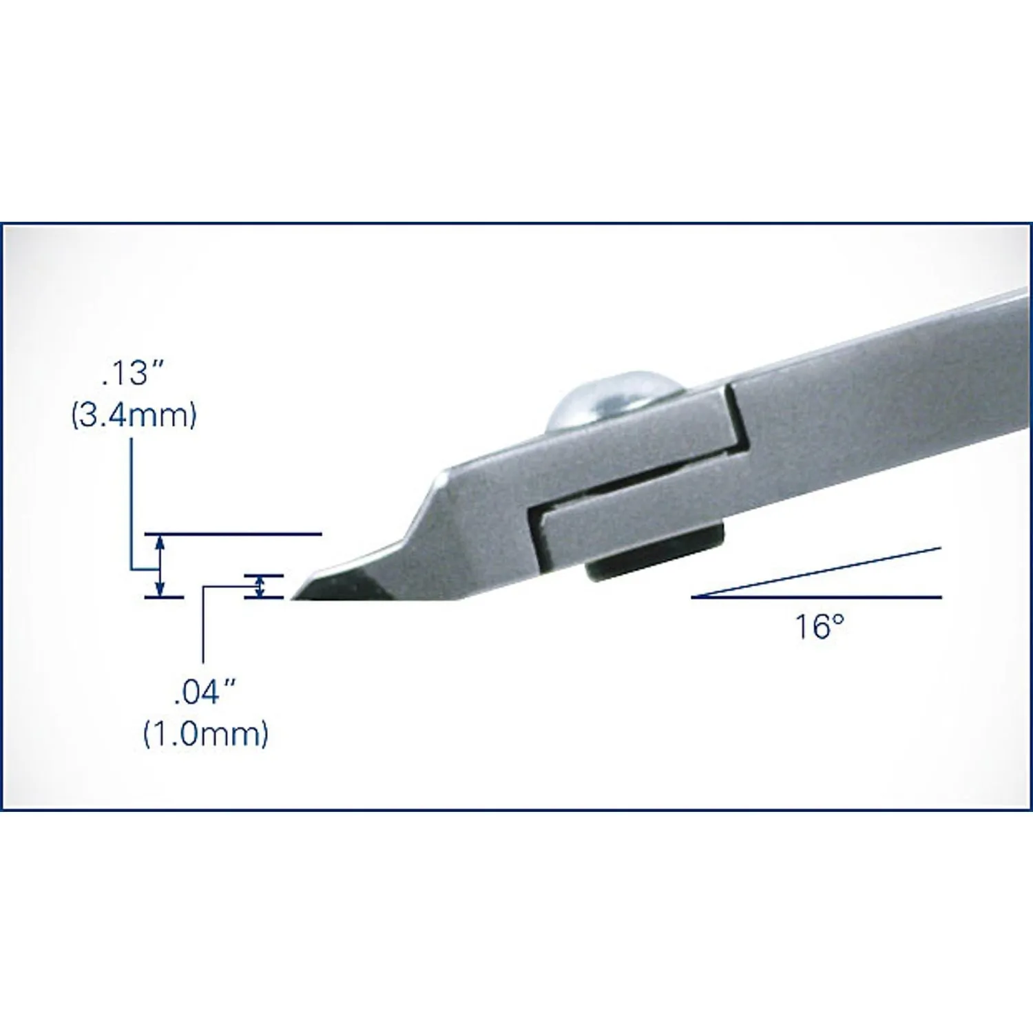 Taper Head Cutters, Medium Relieved