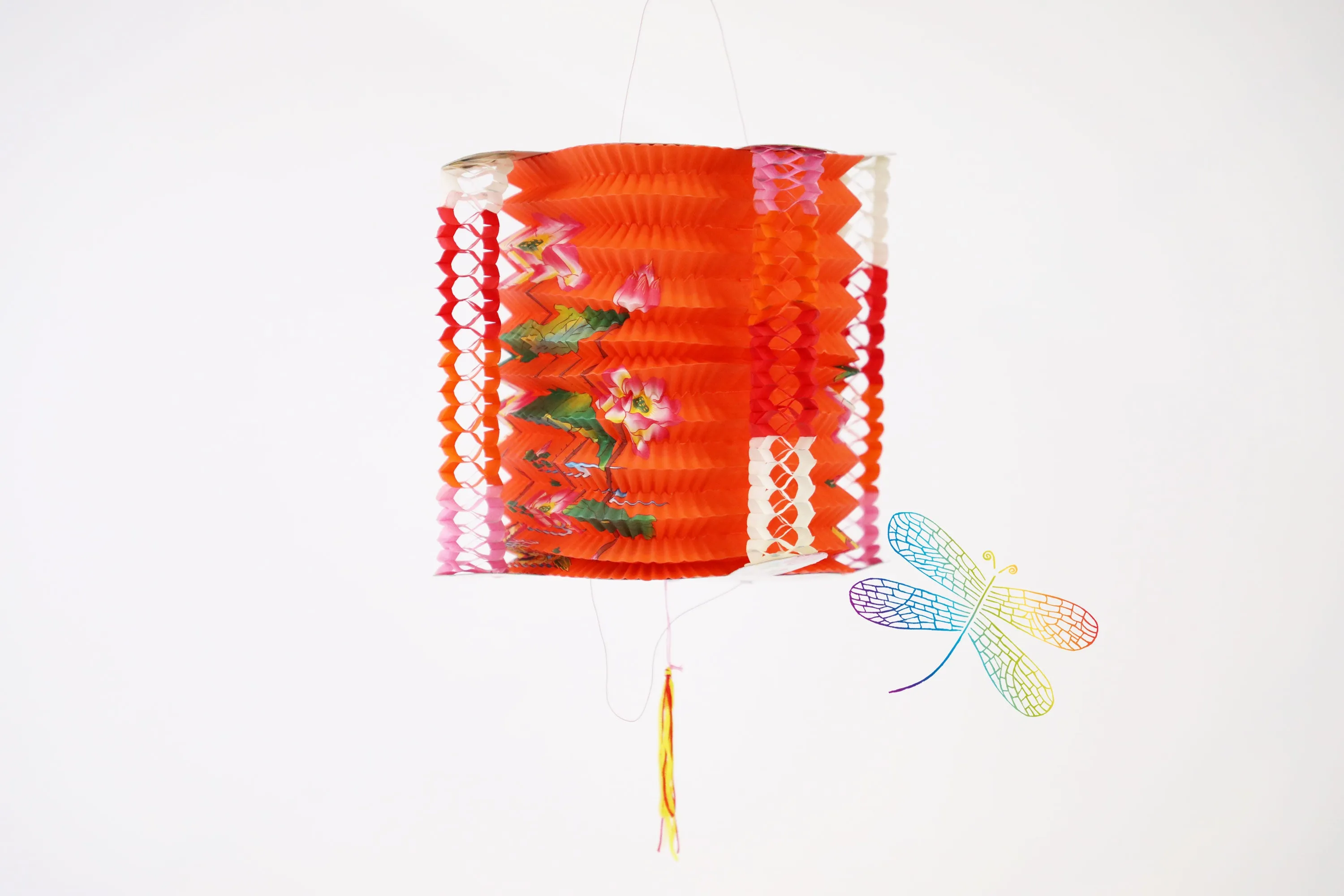 Tasselled Traditional Paper Lanterns - Mooncake/Mid Autumn Festival Lanterns