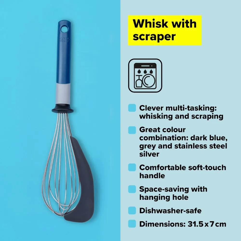 Tasty Whisk With Scraper