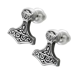 Thor Hammer Earstuds