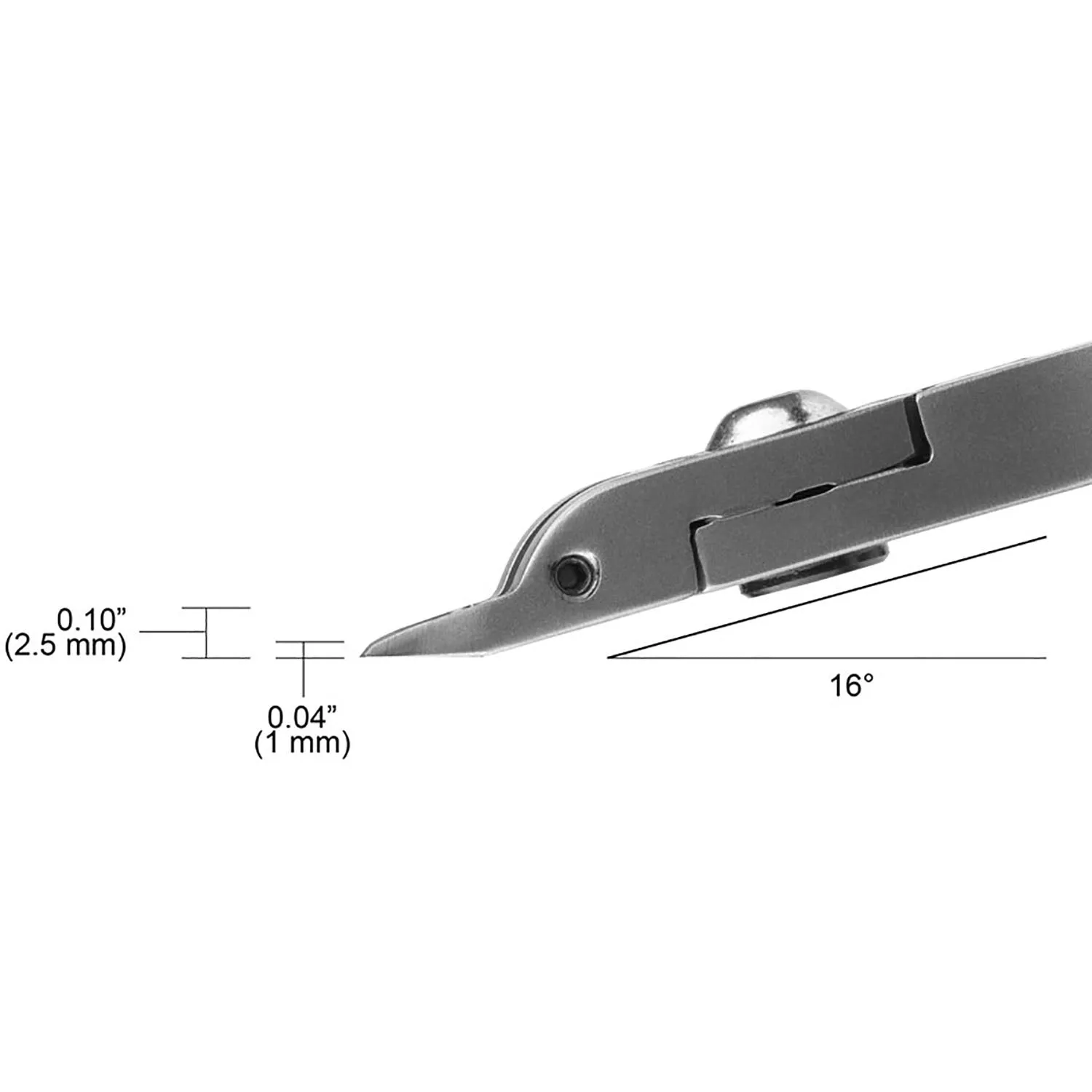 Tip Cutters, Ultra Fine Tip Razor Flush