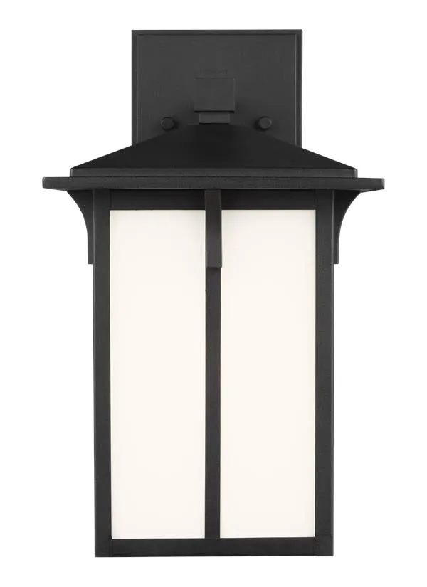 Tomek Collection - Small One Light Outdoor Wall Lantern | Finish: Black - 8552701EN3-12