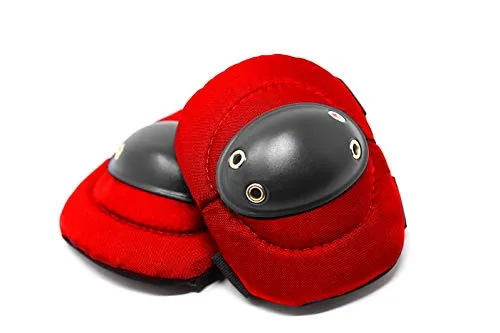 Tough Cap Thick foam elbow and knee Pad combo with adjustable strap