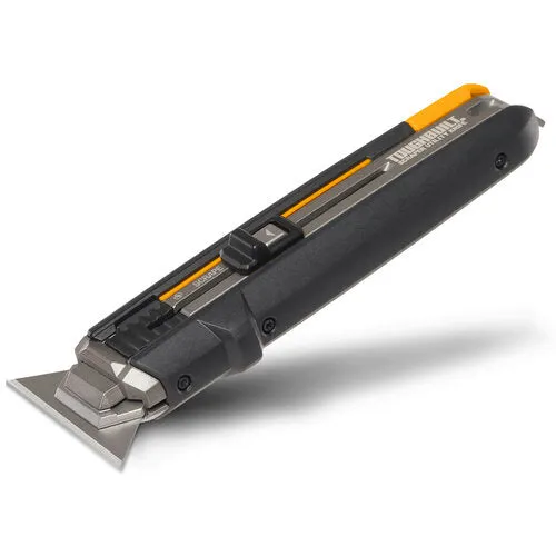 ToughBuilt 2-in-1 6-in Steel Grey Scraper and Utility Knife