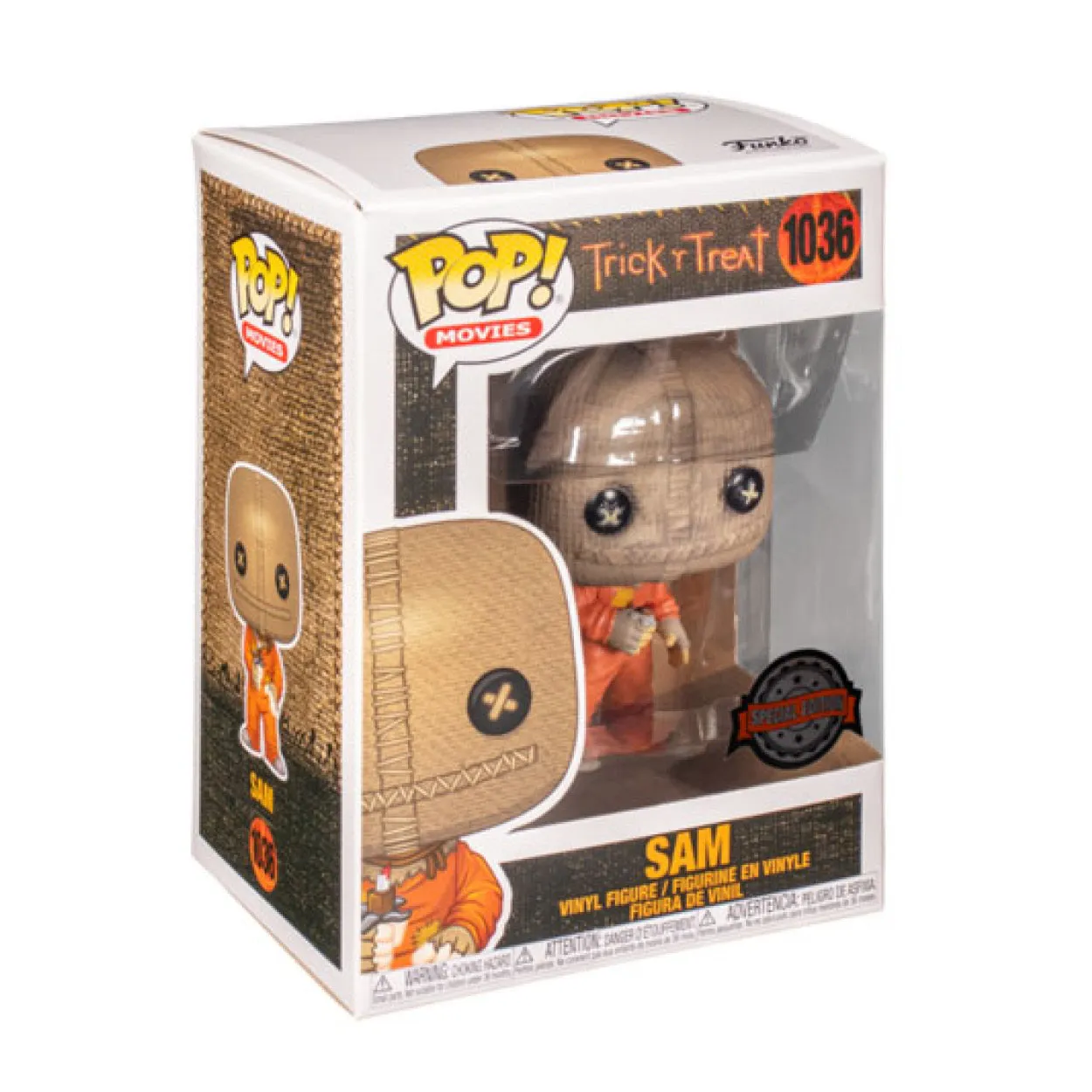 Trick R Treat - Sam with Razor Candy US Exclusive Pop! Vinyl