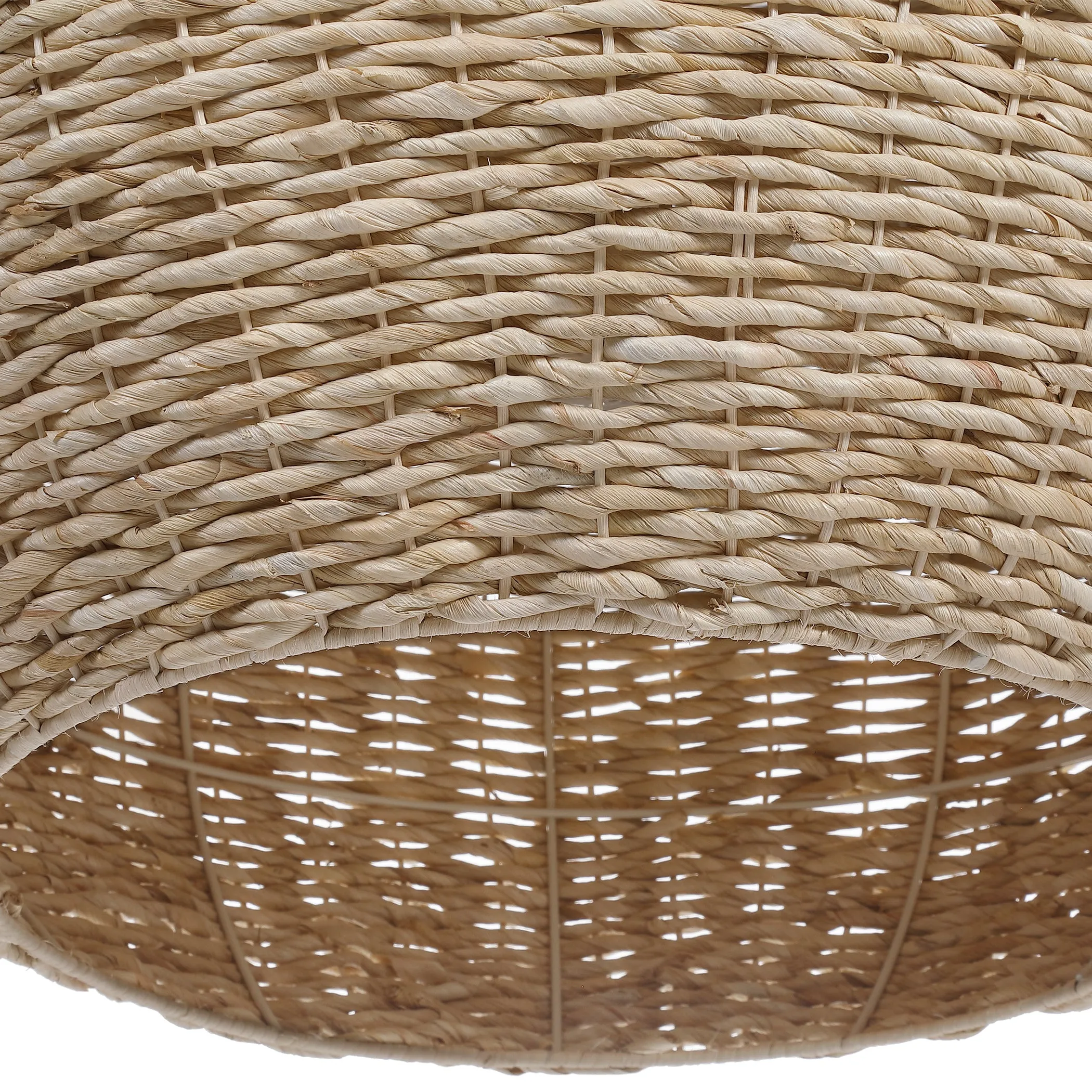 Uttermost  Seagrass 1 Light Dome Pendant