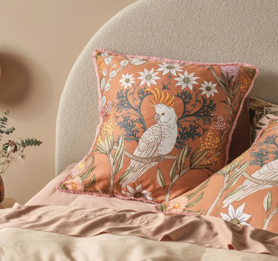 Victoria European Pillowcase Apricot