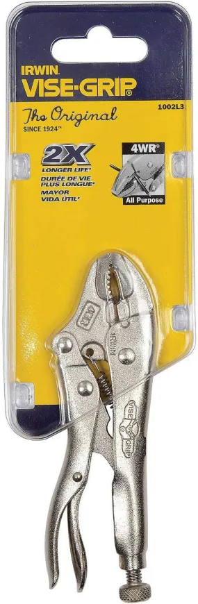 Vise-Grip 4 in. Curved Jaw Locking Pliers