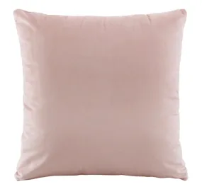 Vivid Coordinates Velvet European Pillowcase Blush