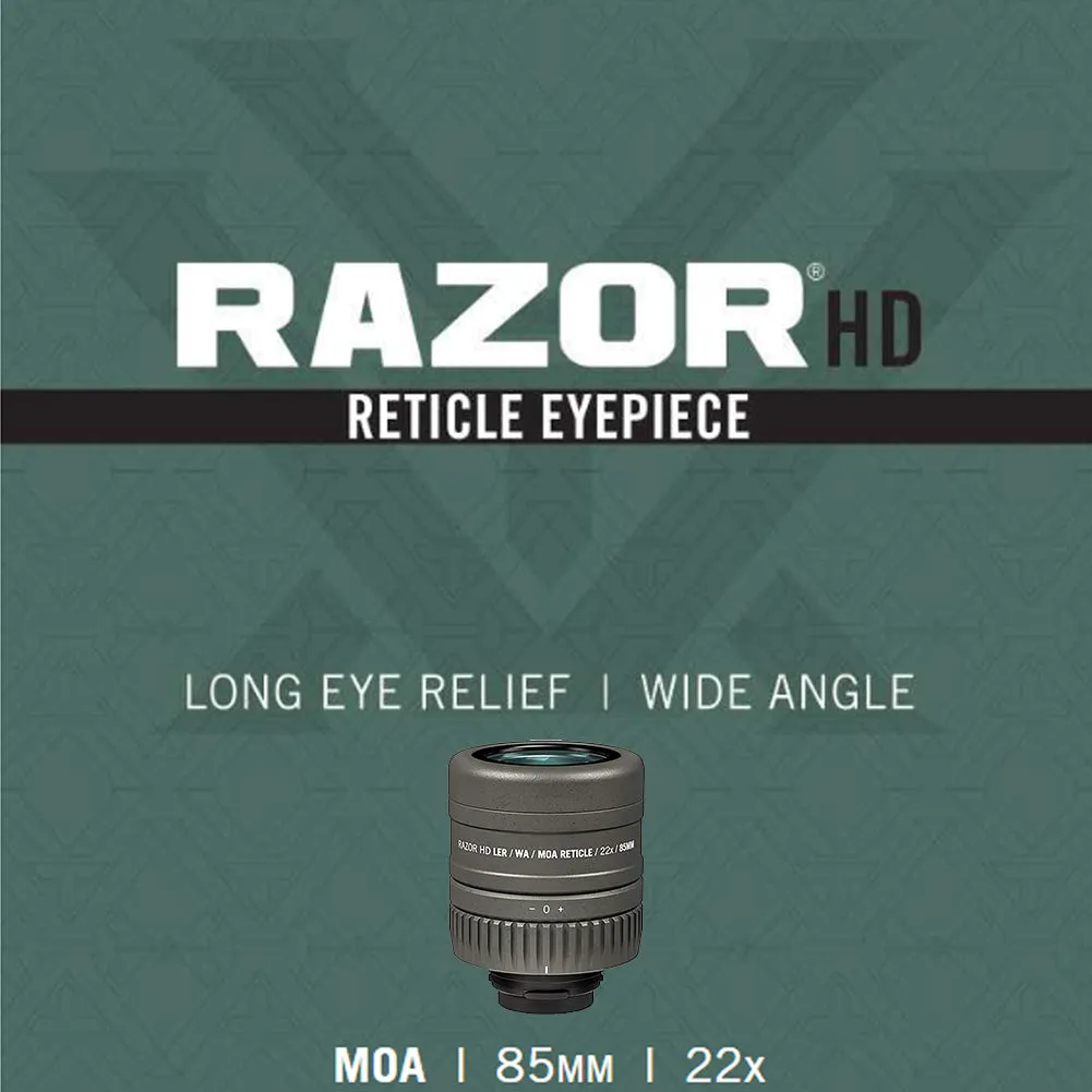 Vortex Optics Razor HD Reticle Eyepiece Ranging (MOA) Reticle (RS-85REA)