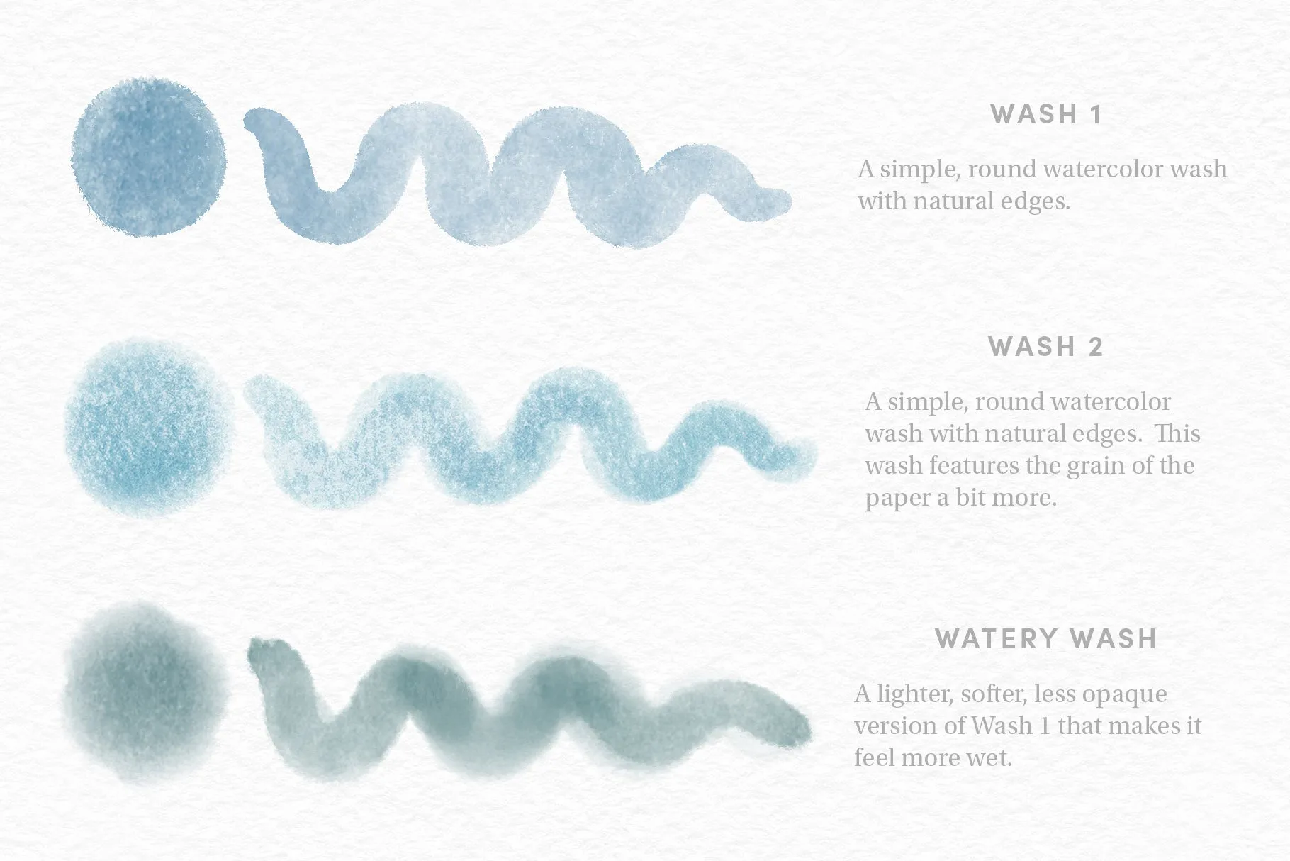 Watercolor Kit – Procreate Brushes