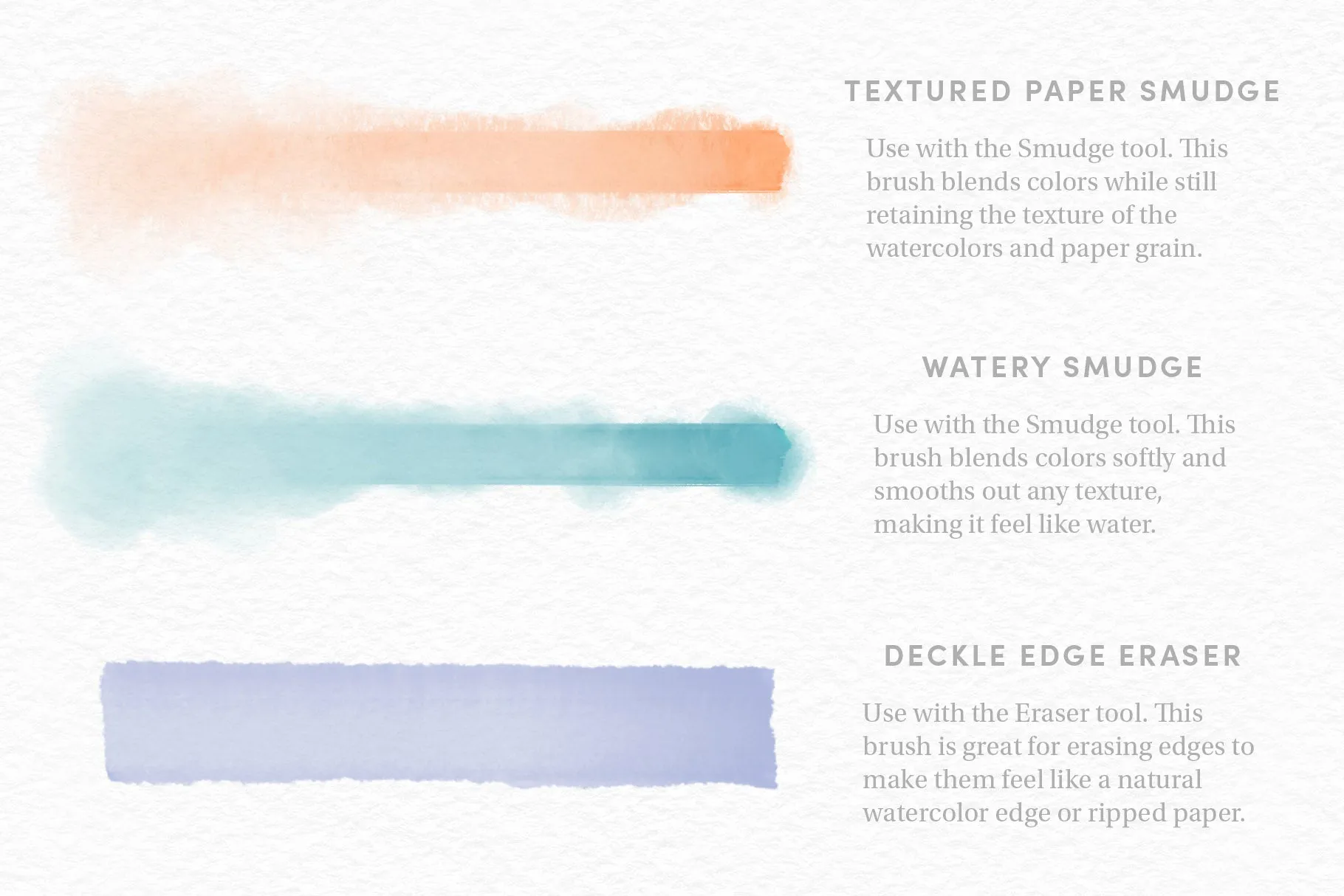 Watercolor Kit – Procreate Brushes