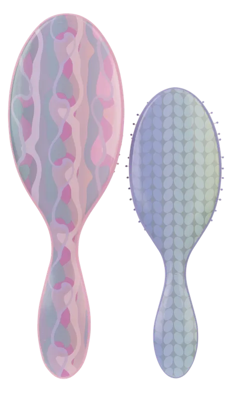 WetBrush Pro Detangler Mummy & Me Pearl Bundle