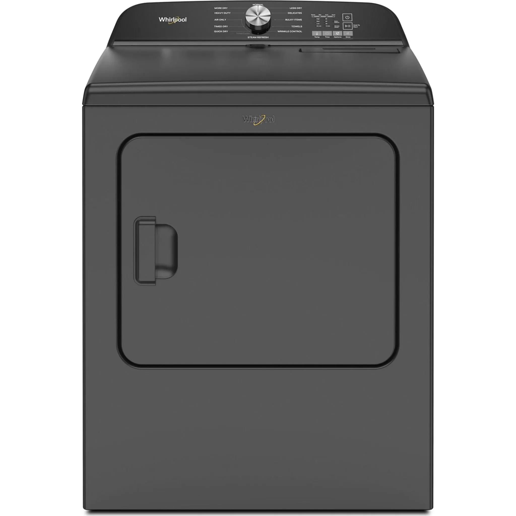 Whirlpool Electric Dryer (YWED6150PB) - Volcano Black