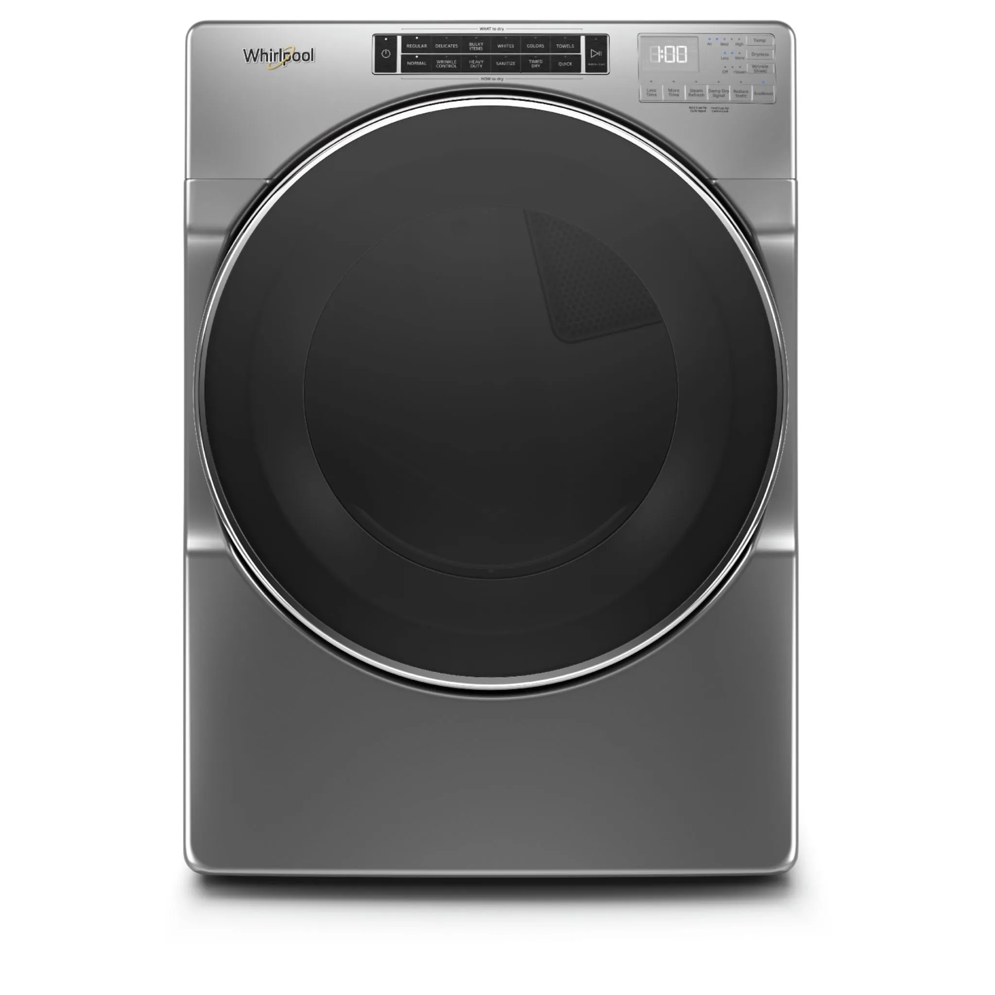 Whirlpool Front Load Dryer (YWED8620HC) - Chrome Shadow