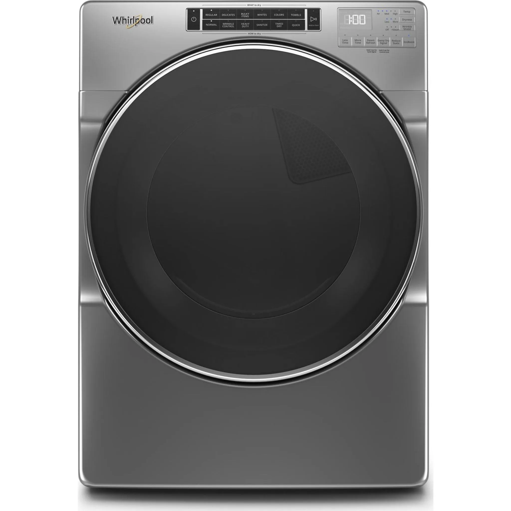 Whirlpool Front Load Dryer (YWED8620HC) - Chrome Shadow