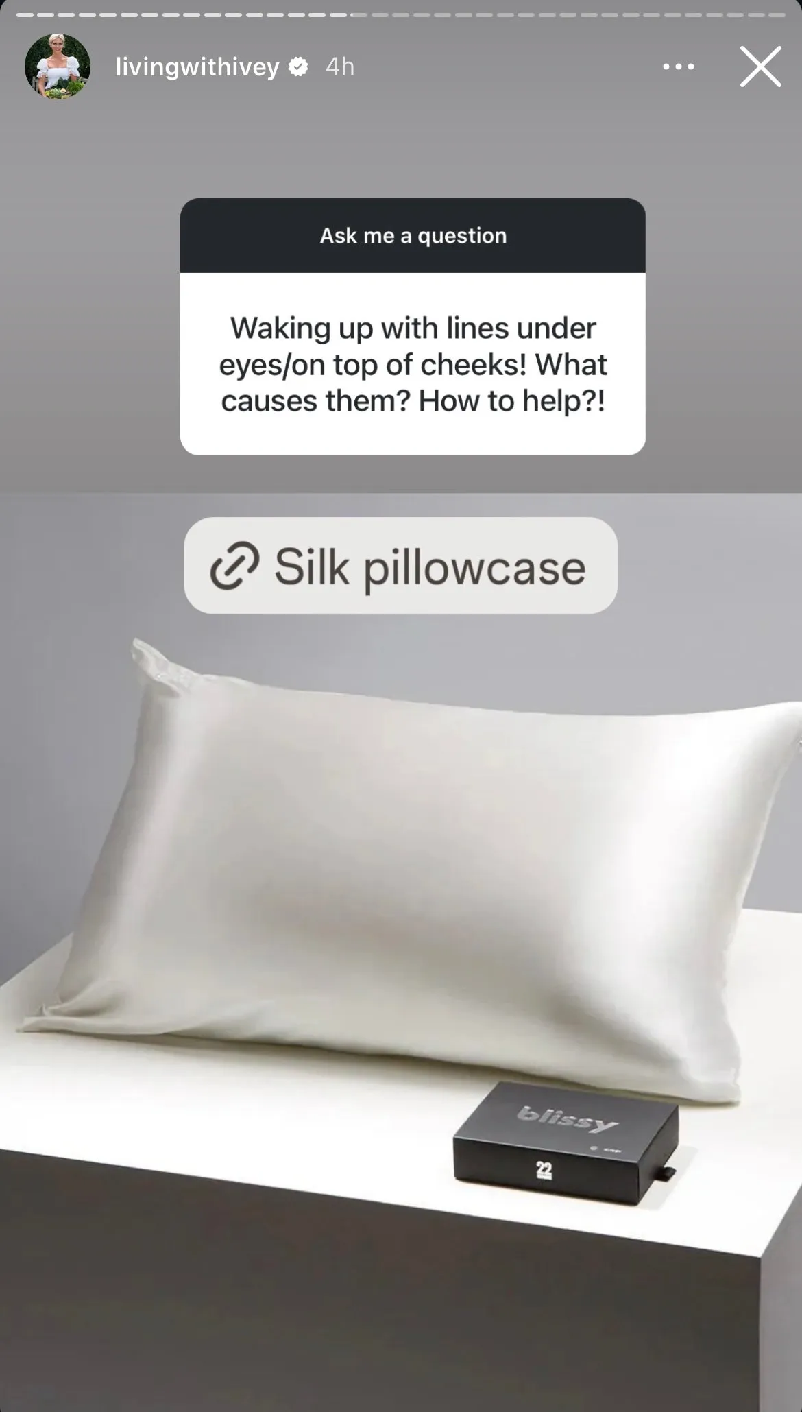 White Pillowcase