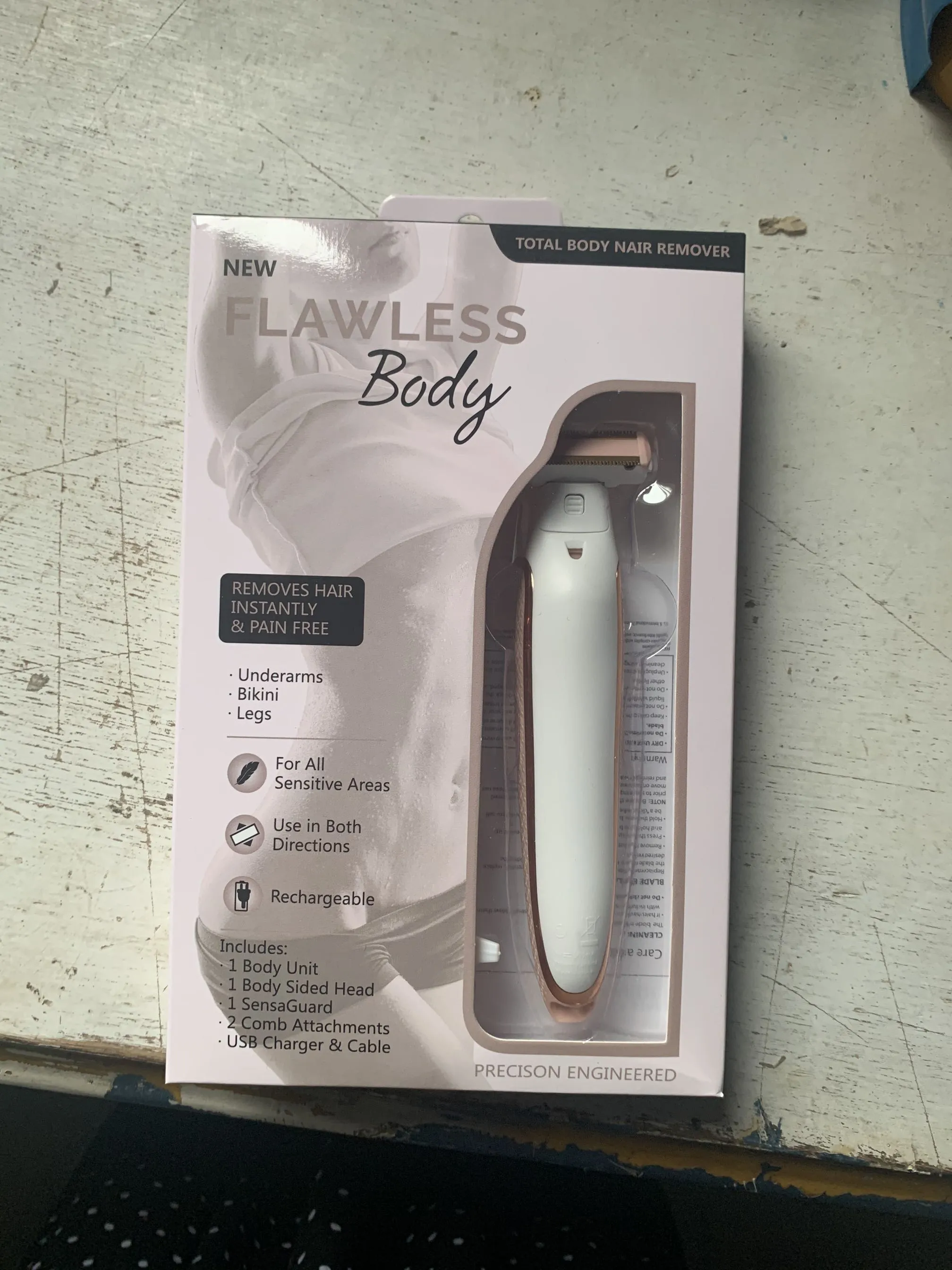 Whole body shaver