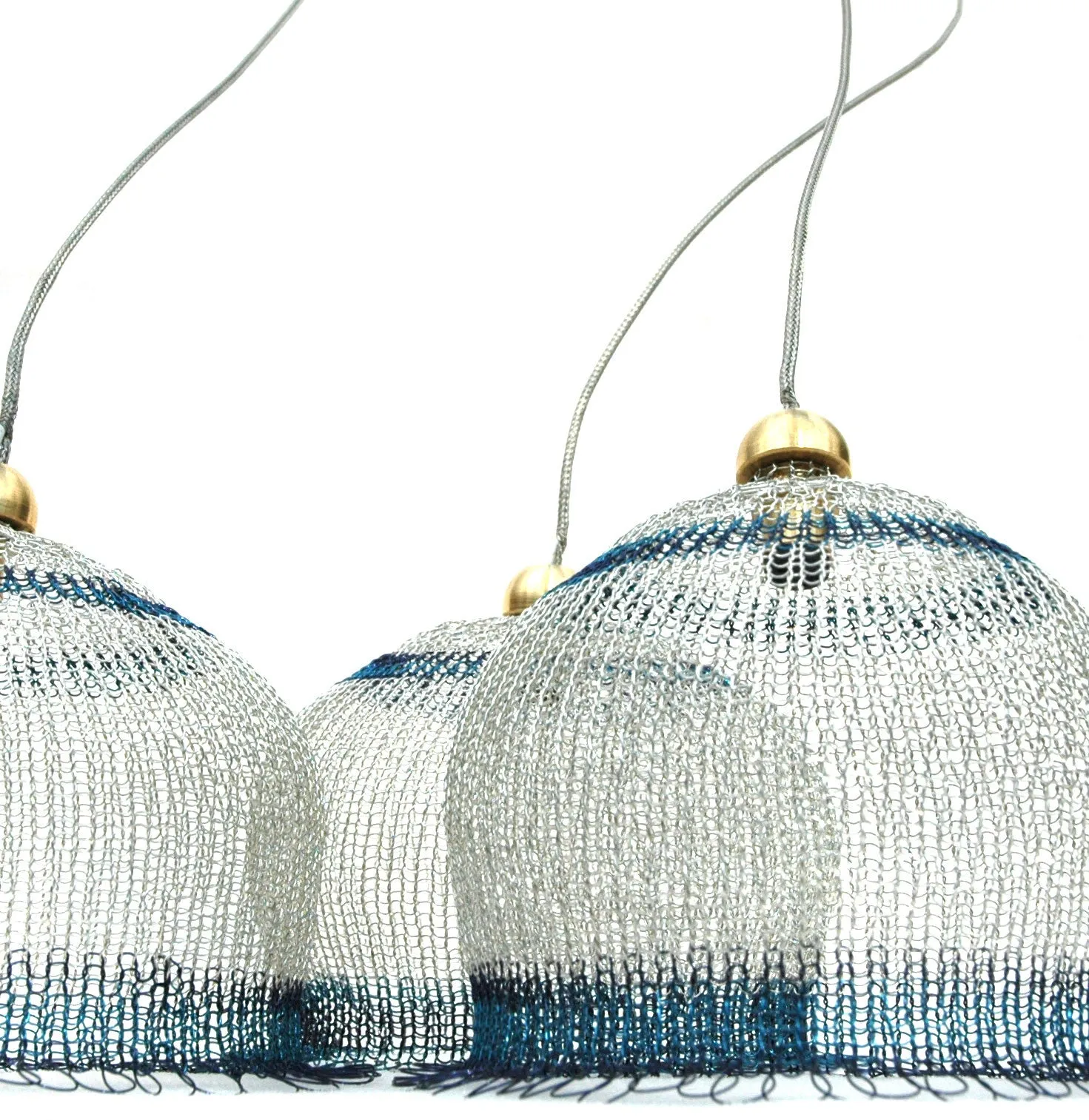 Wire crochet Yoola's lampshades , video tutorial