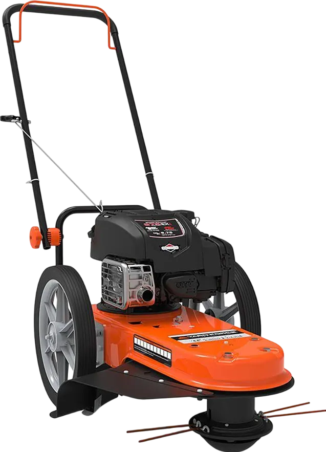 Yard Force YF22-HWT High-Wheeled Trimmer Gas Powered Walk-Behind 22" 163cc Engine New