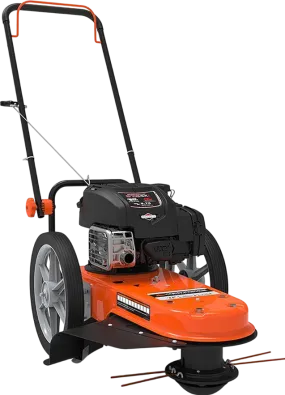 Yard Force YF22-HWT High-Wheeled Trimmer Gas Powered Walk-Behind 22" 163cc Engine New