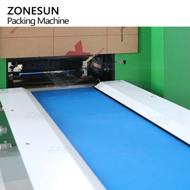 ZONESUN ZS-ZB350X Automatic Servo Motor Toilet Soap Cookie Candy Horizontal Pillow Flow Packing Machine